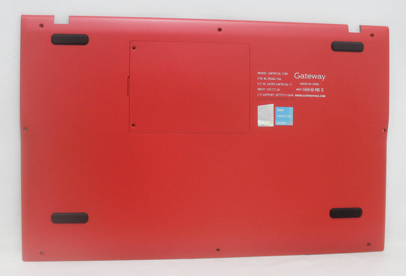 GWTN156-11RD-BASE-B Bottom Base Cover Red Gwtn156-11Rd Grade B Compatible with Gateway