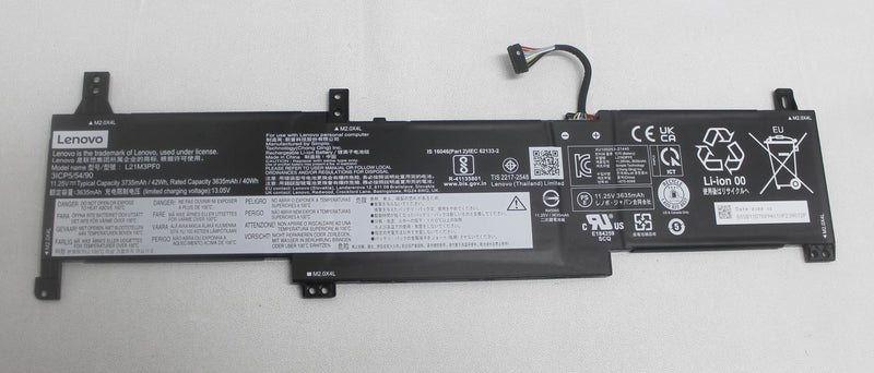 L21D3PF0 Battery 11.25V 42Wh 3Cell Ideapad 1 15Amn7 Compatible with Lenovo