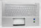 N13556-DB1 Palmrest Top Cover Nsv With Keyboard En/Fr Can 17-Cr0008Ca Compatible with HP