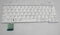 P000478870 Keyboard White Portege R400 Compatible with Toshiba