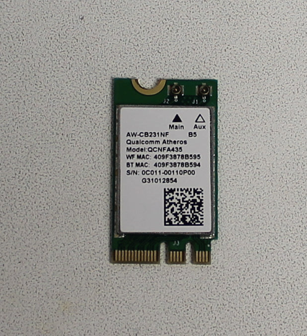 0C011-00110P00 Asus Wireless Lan Card 802.11 A/B/G/N/Ac+Bt4.1(1*1) Aw-Cb231Nf E205Sa Tp200Sa Grade A