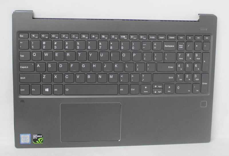 5CB0Q62200-B PALMREST TOP COVER W 81AC IG FP BL W/KB USA IDEAPAD 720S-15IKB 81AC Compatible with Lenovo