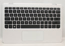 902366-001 PALMREST TOP COVER BZW WITH TOUCHPAD KEYBOARD AHS ISK US X2 DETACHABLE 10-P020NR Compatible with HP