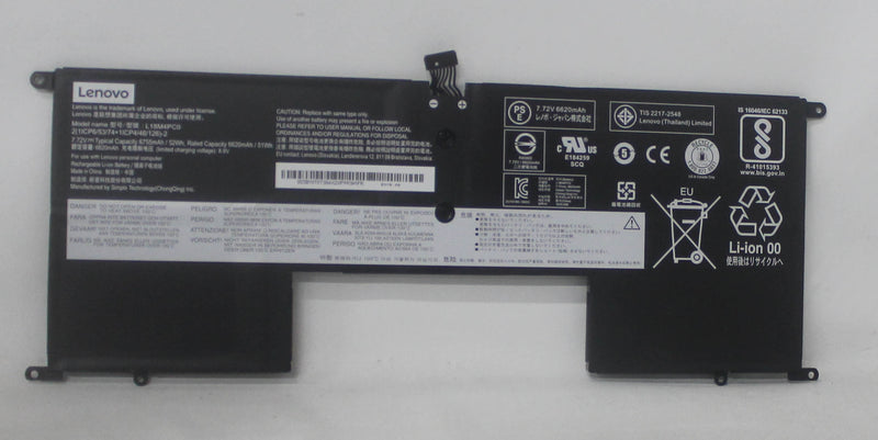 L18M4PC0 Battery 4Cell 7.72V 52Wh Ideapad S940-14Iwl 81R0 Compatible With Lenovo 