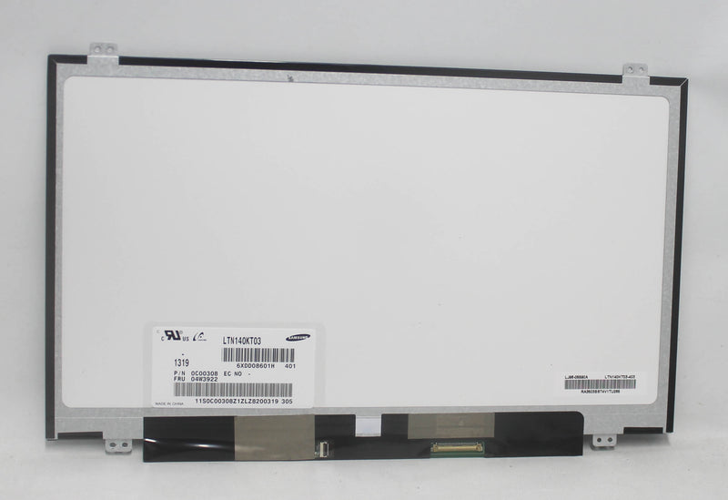 LTN140KT03-401-B Lcd 14.0 Led Lcd Screen Bottom Right 40Pin Matte Grade B Compatible With SAMSUNG