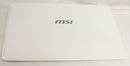 E2P-241A314-P89 Msi Lcd Plastic Back Cover White Grade A