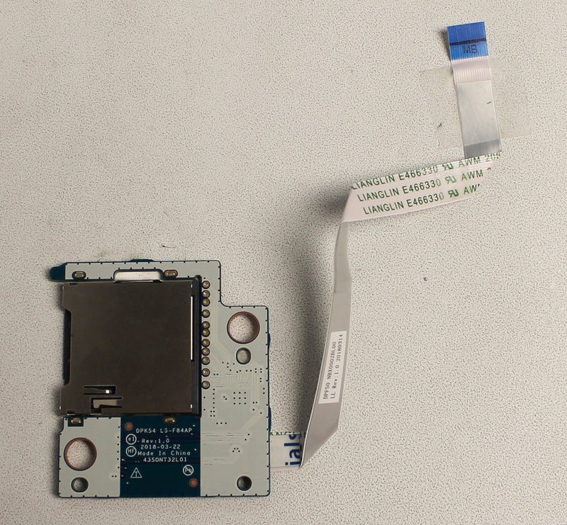 L25944-001 CARD READER BOARD N17E-G1 PAVILION 15-CX0077WM Compatible with HP