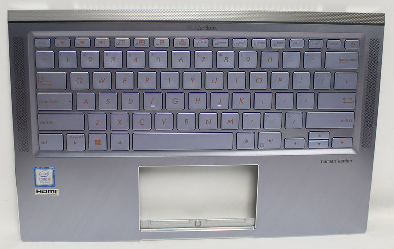 90Nb0Mb1-R30Us0 Asus Palmrest Top Cover With K/B_(Us)_Module/As Bl Ux431Fa-3B Zenbook Ux431F Series Grade A