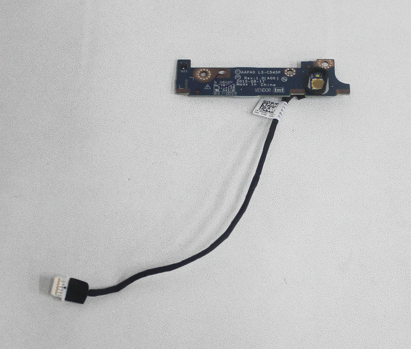 890R6 Power Button Board W/Cable Precision 15 7510 Compatible With Dell