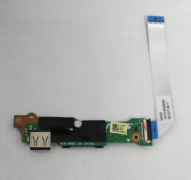 90Nb0Ec0-R10020 Asus Usb Card Reader Io Pc Board With Cable Ux430Ua-1A Ux430Ua Series Grade A