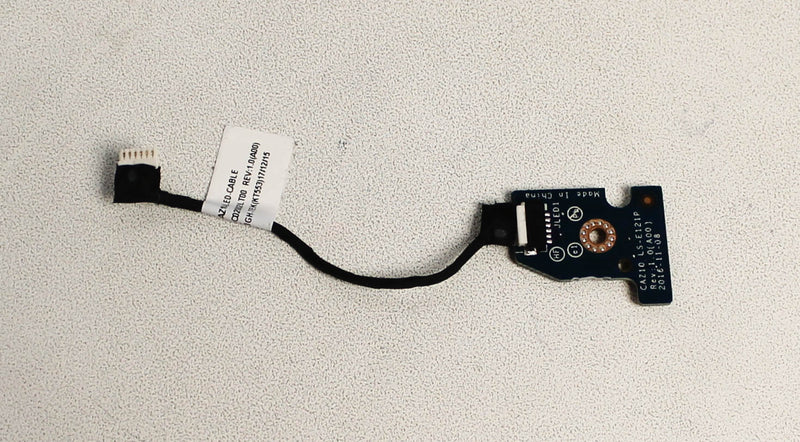 9XWHC LED BOARD WITH CABLE LATITUDE 13 7390 "GRADE A" Compatible With DELL