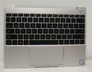 WRT-W19-PALMREST PALMREST TOP COVER WITH KEYBOARD US MATEBOOK 13 WRT-W19 SILVER Compatible with Huawei