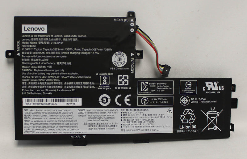 5B10T09093 Lenovo Battery 3Cell 11.34V 3087Mah 36Wh Ideapad S340-15Iwl Grade A