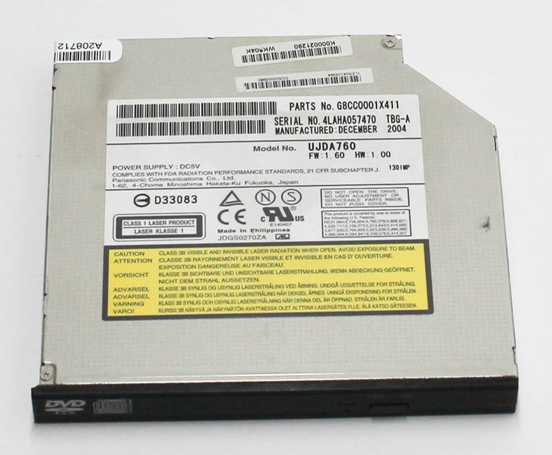 K000021290 Dvd/ Cd-Rw Combo Drive Compatible with TOSHIBA