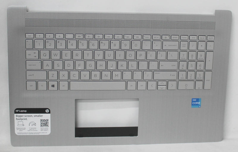 M50458-001 Palmrest Top Cover W/Kb Us Non/Bl Non/Fp Natural Silver 17-Cn0010Nr Compatible With HP