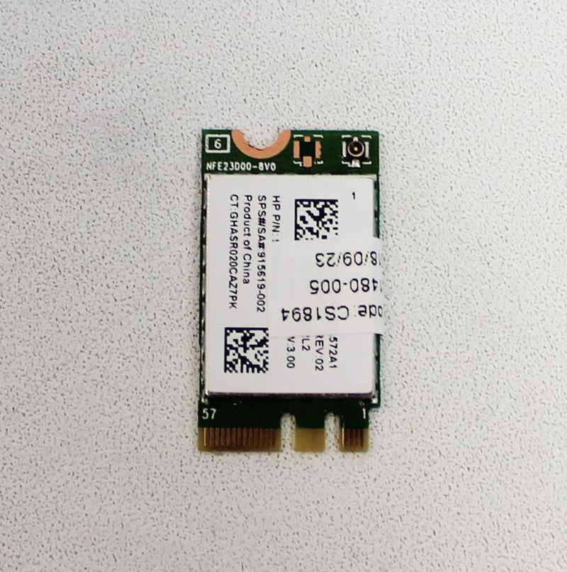 Aw-Nb274Nf Hp Wireless Lan Card Rt Bgn 1X1 +Bt4.2Le M Wlan 15-Da0014Dx Grade A