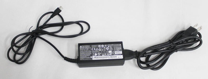 ADP-45HG-B Ac Adapter 45W Type-C Black Chromebook R 13 Cb5-312T-K5X4 Compatible with Acer