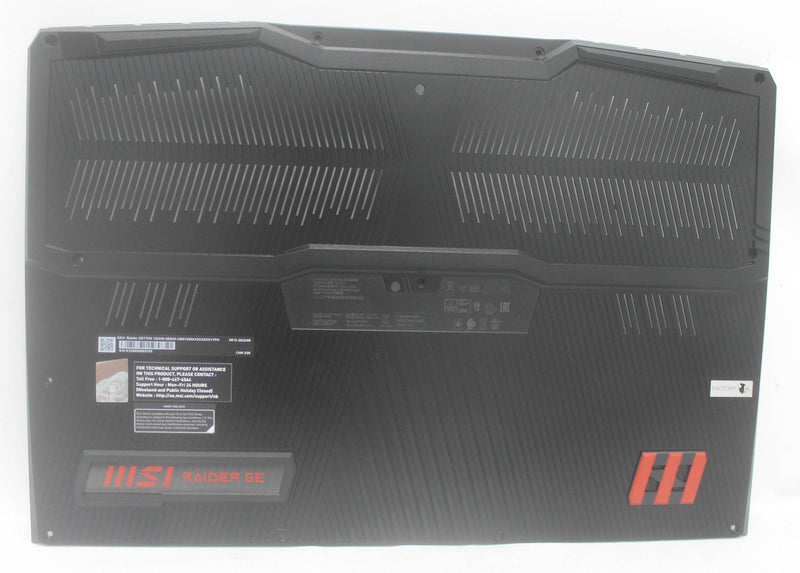 307-7K5D211-D37 Bottom Base Cover Raider Ge77Hx 12Uhs-082Us Compatible With MSI