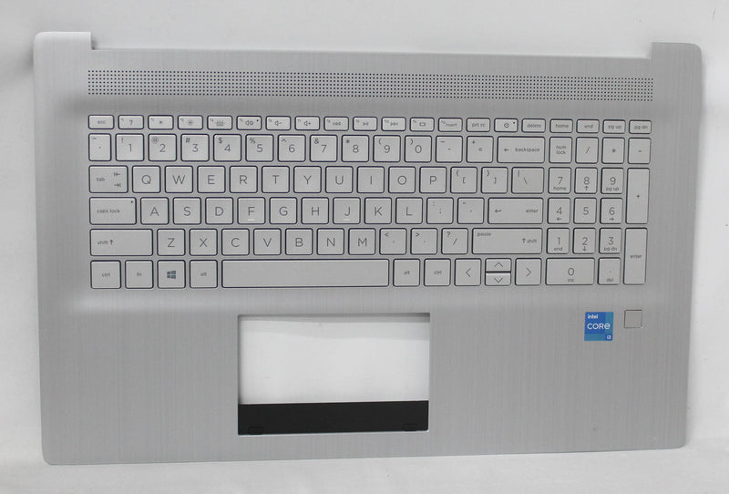 M50457-001 Palmrest Top Cover Nsv Frp With Keyboard Nsv Bl Us 17-Cn0008Cy Compatible With Hp 