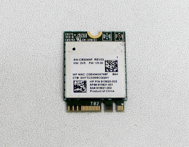 HP Wireless LAN  Card WLAN  - Rt Chopard Ac 1X1 Refurbished RTL8821CE